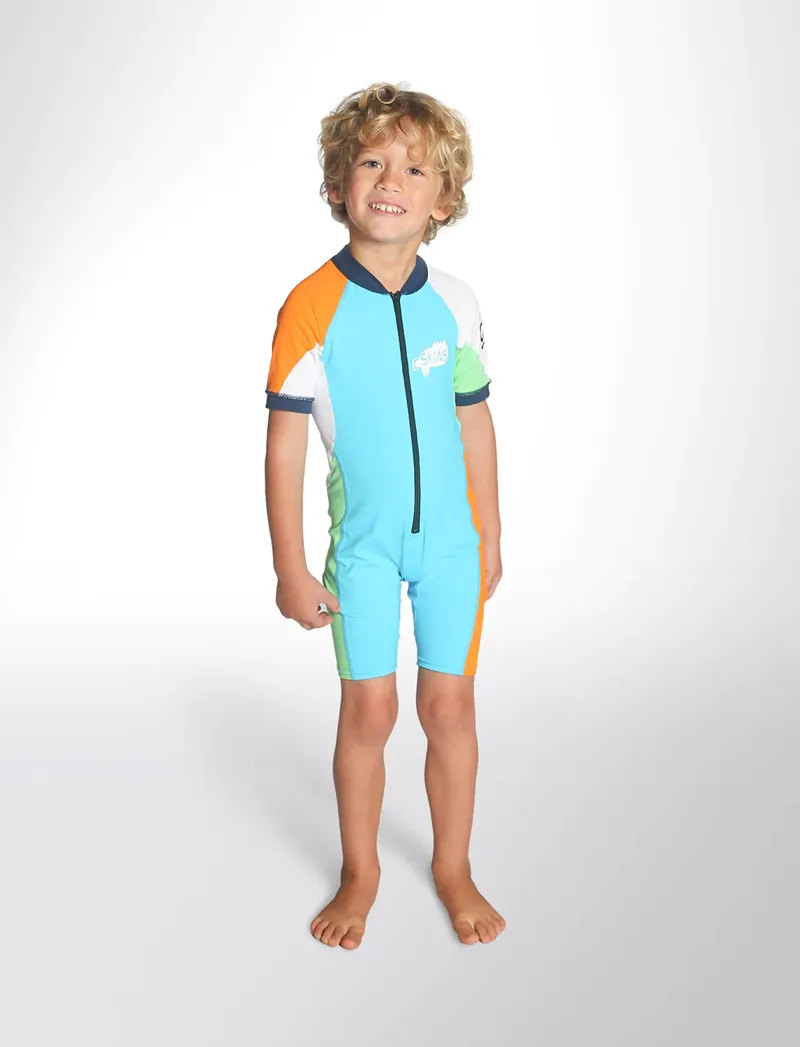 C-Skins Baby UV Shorty Turqouise/Orange